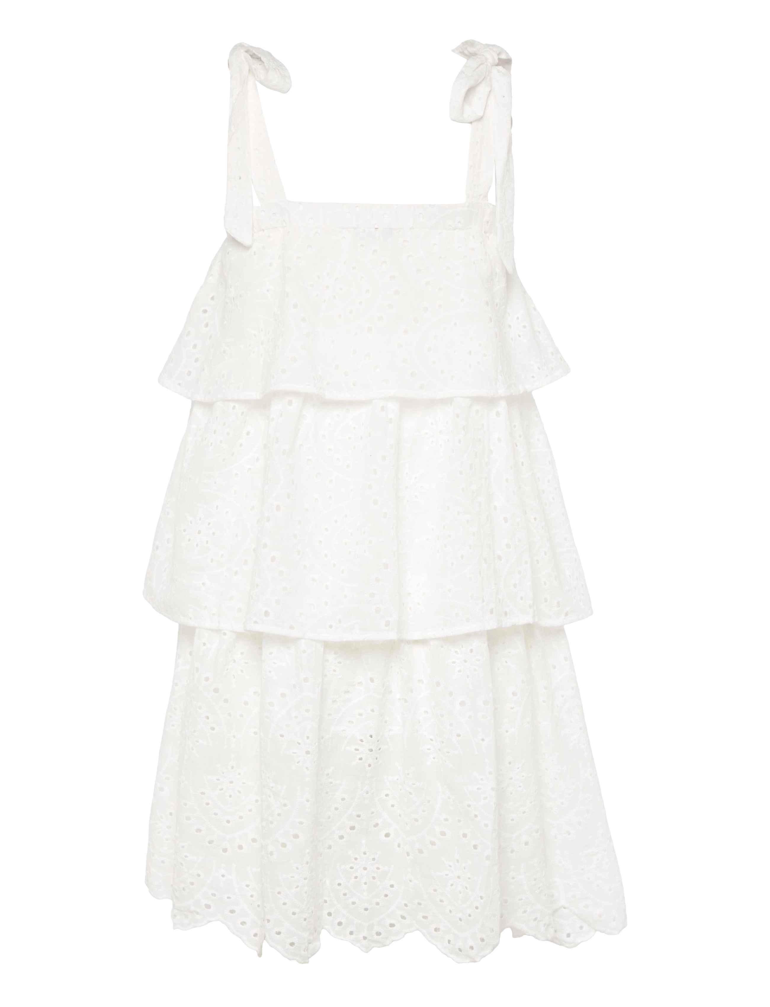 A-View - Sille strap dress - white - 1