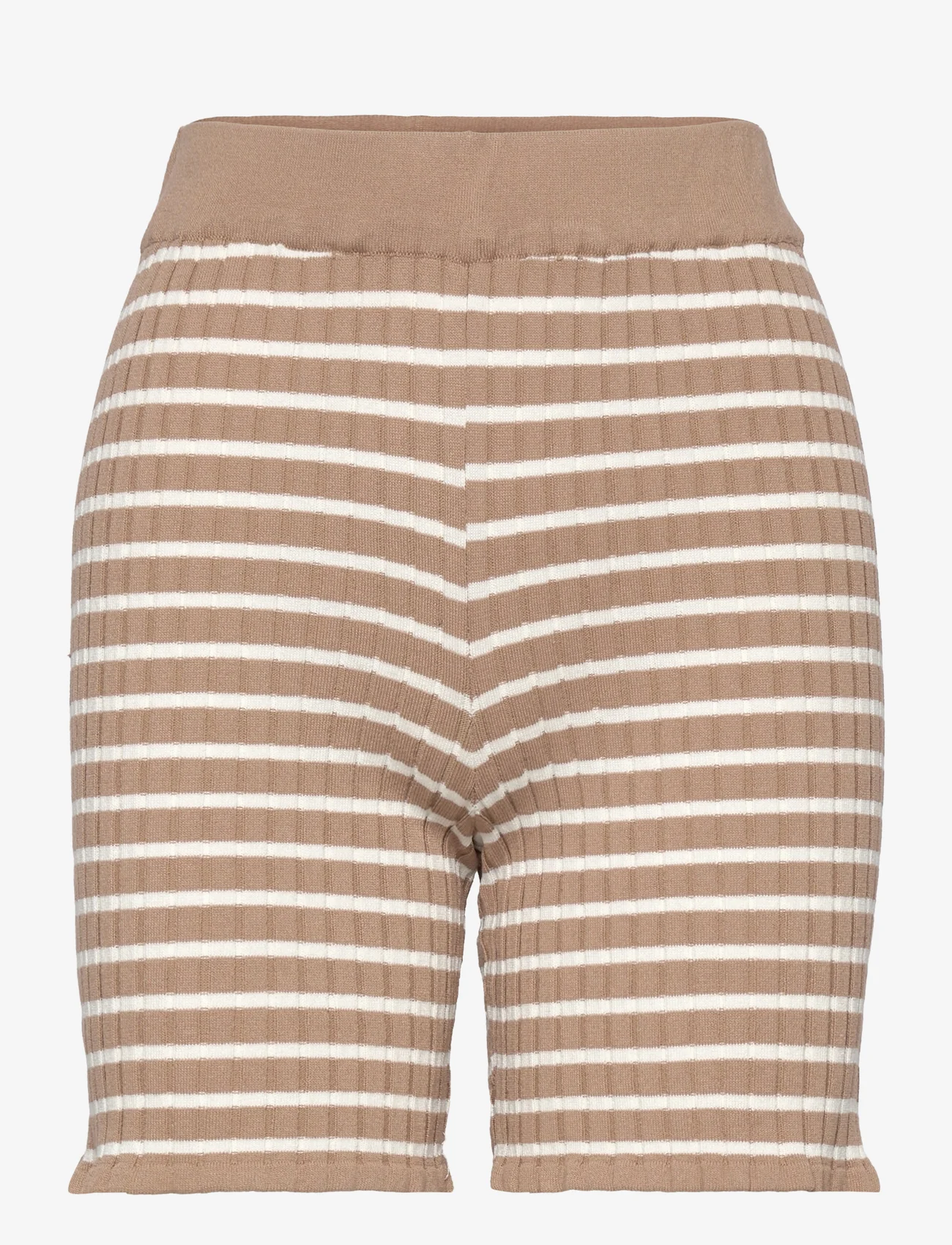 A-View - Sira shorts - casual korte broeken - camel/off white - 0