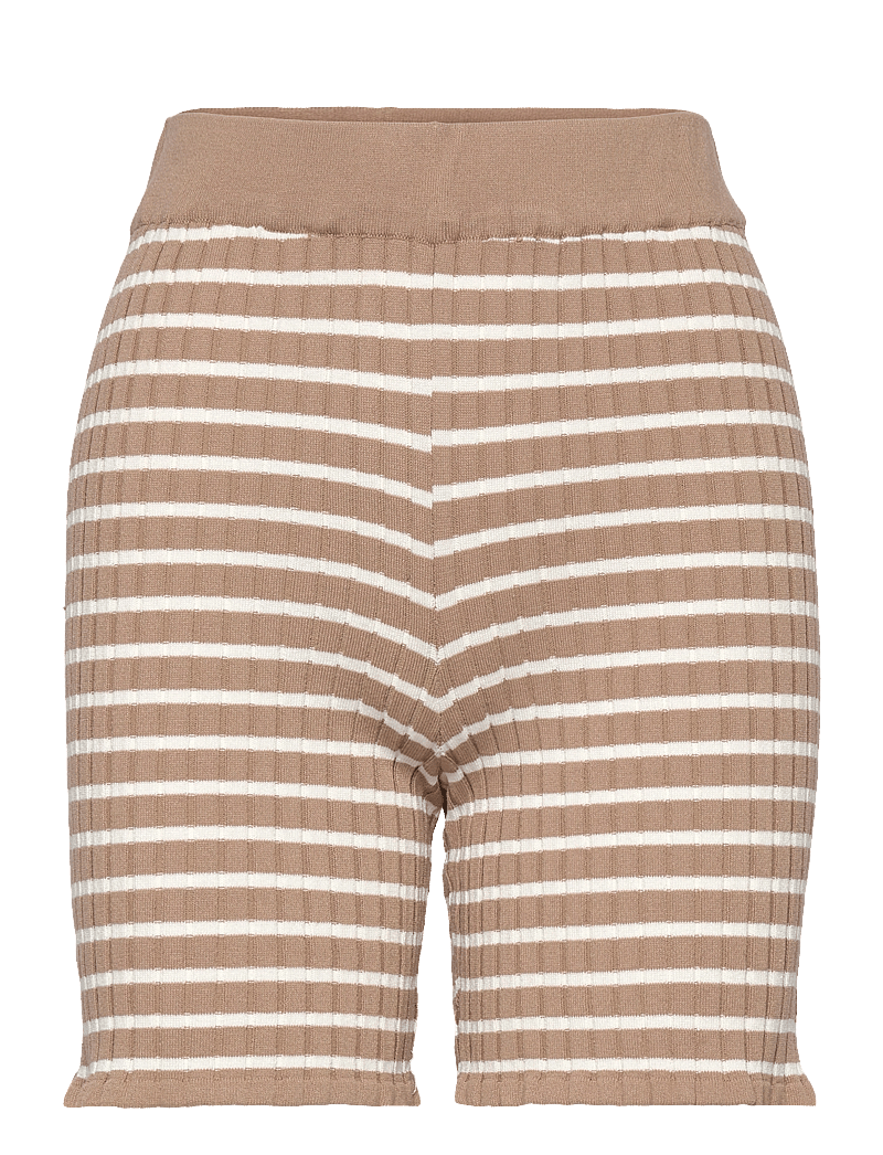 A-View - Sira shorts - casual shorts - camel/off white - 0