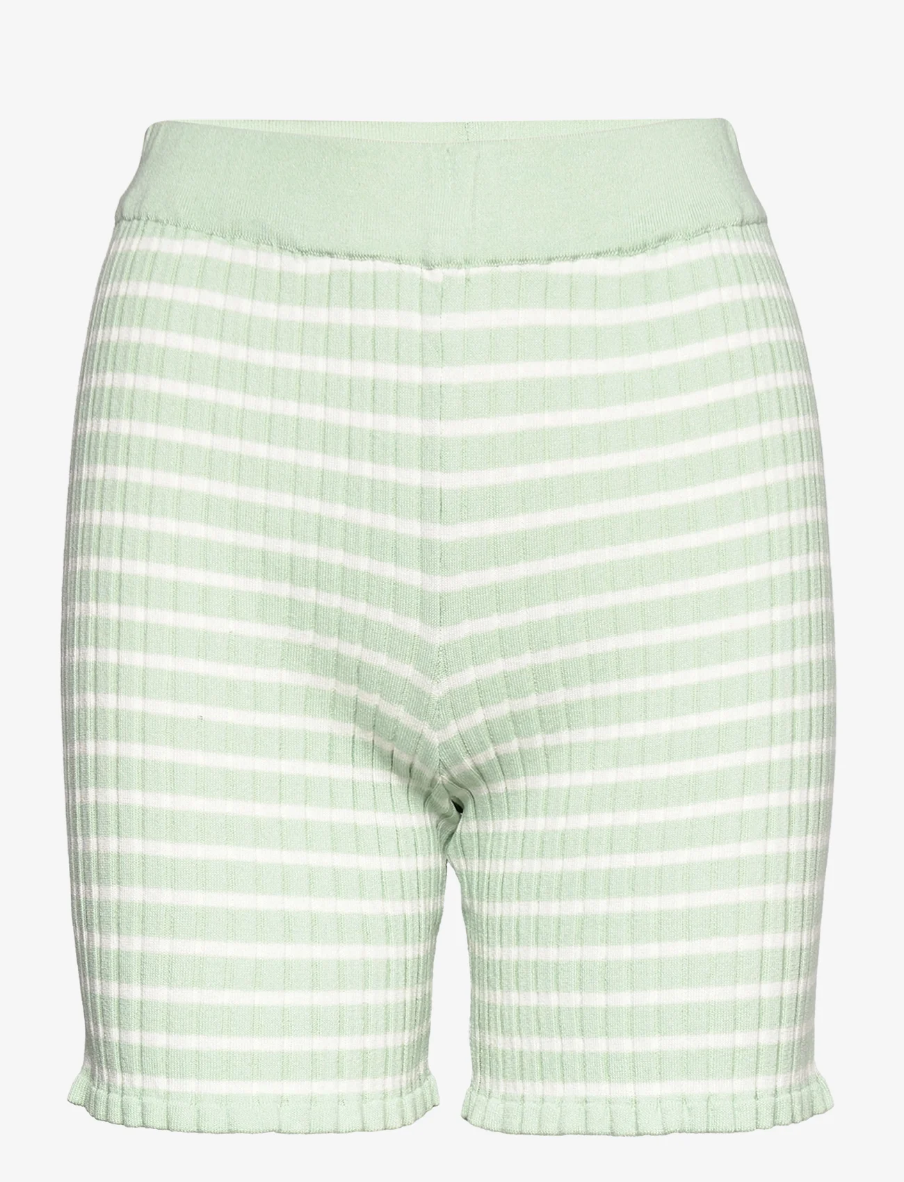 A-View - Sira shorts - ikdienas šorti - pale mint/off white - 0