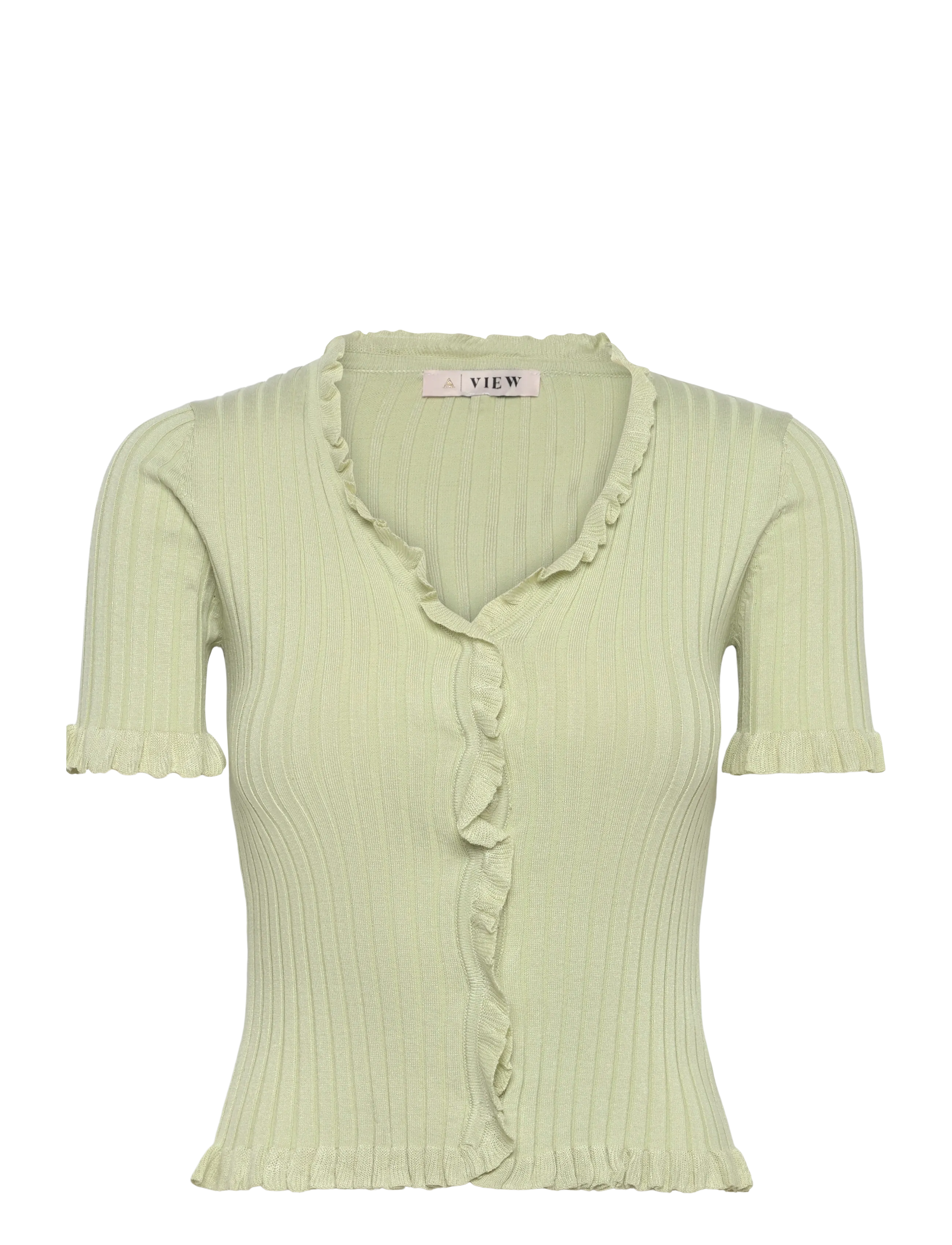 A-VIEW Fabia Ss Tee Grün - 40 - Damen