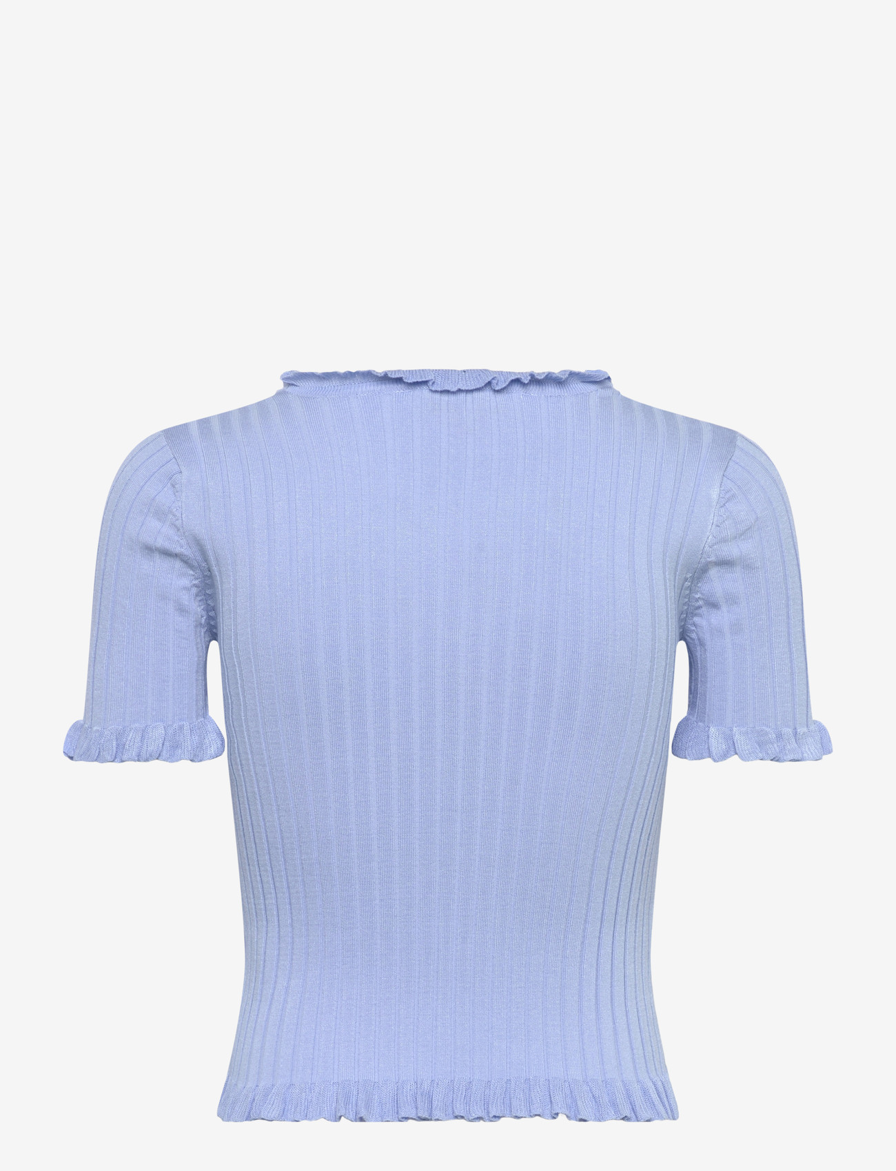 A-View - Fabia SS Tee - striktrøjer - light blue - 1