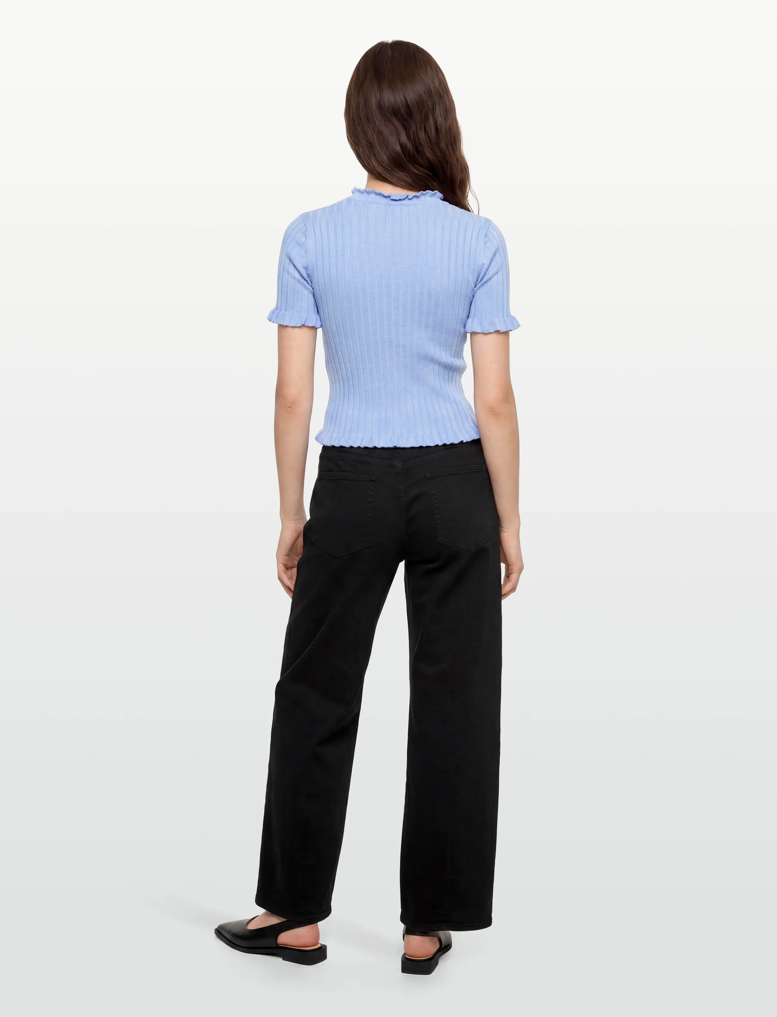 A-View - Fabia SS Tee - tröjor - light blue - 4