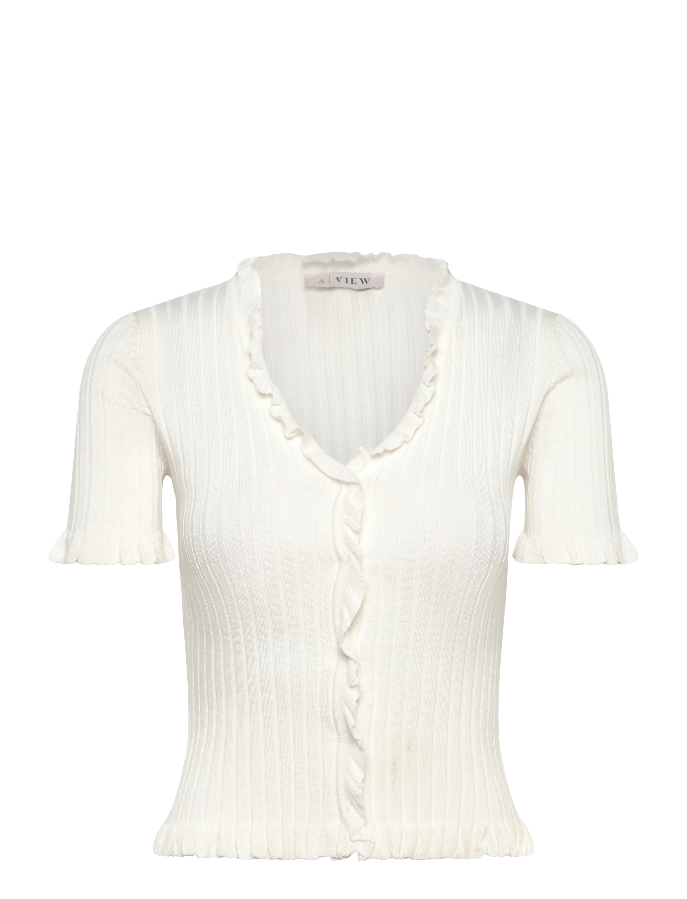 A-VIEW Fabia Ss Tee Weiß - 42 - Damen