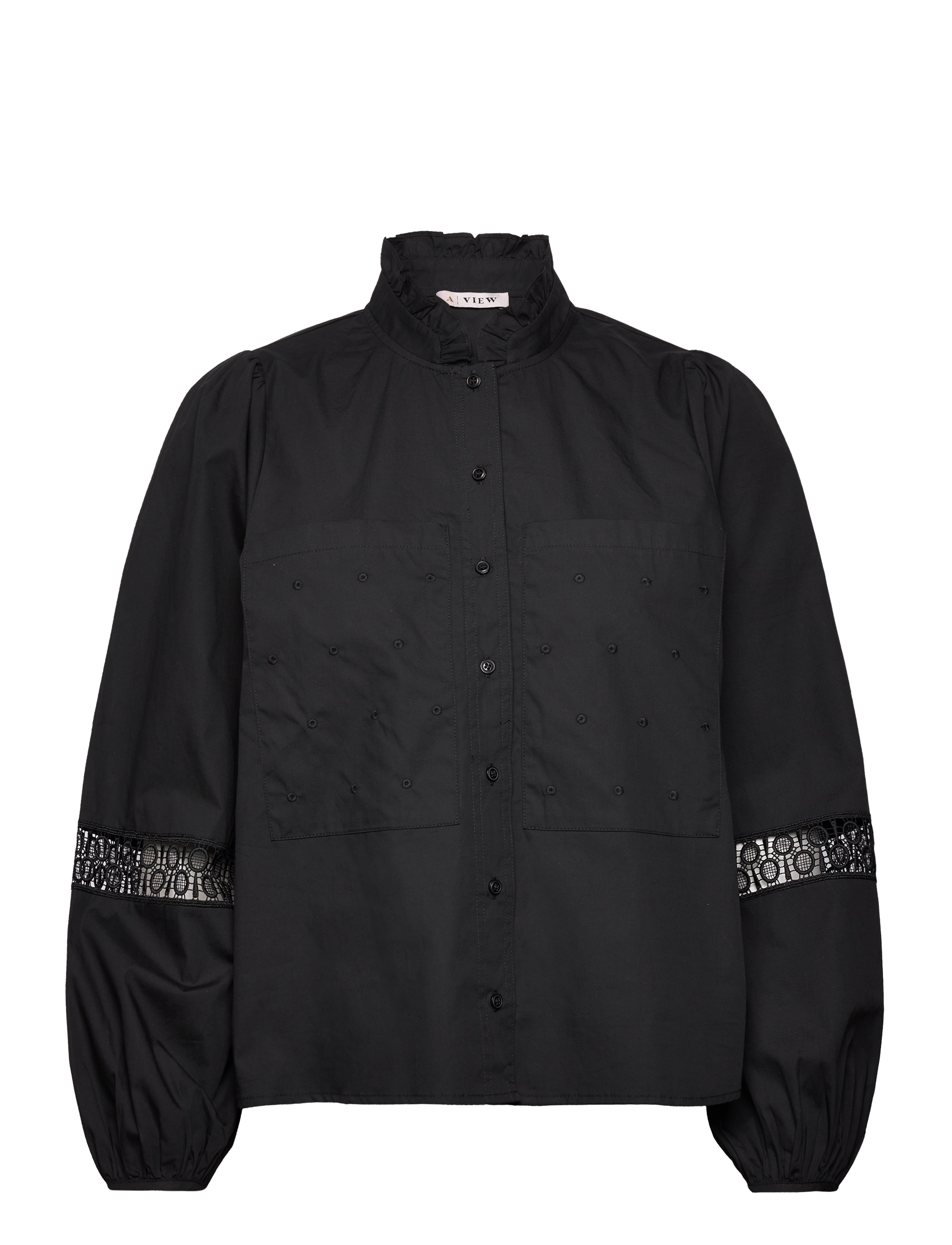 A-VIEW Tiffany Shirt Schwarz - 40 - Damen