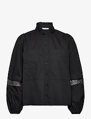 A-View - Tiffany shirt - langermede skjorter - black - 0