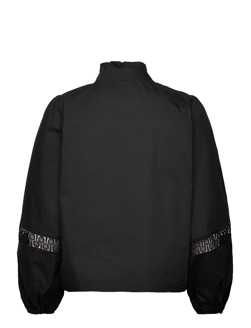 A-View - Tiffany shirt - langærmede skjorter - black - 1