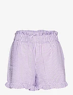 Salvador shorts - PURPLE/WHITE