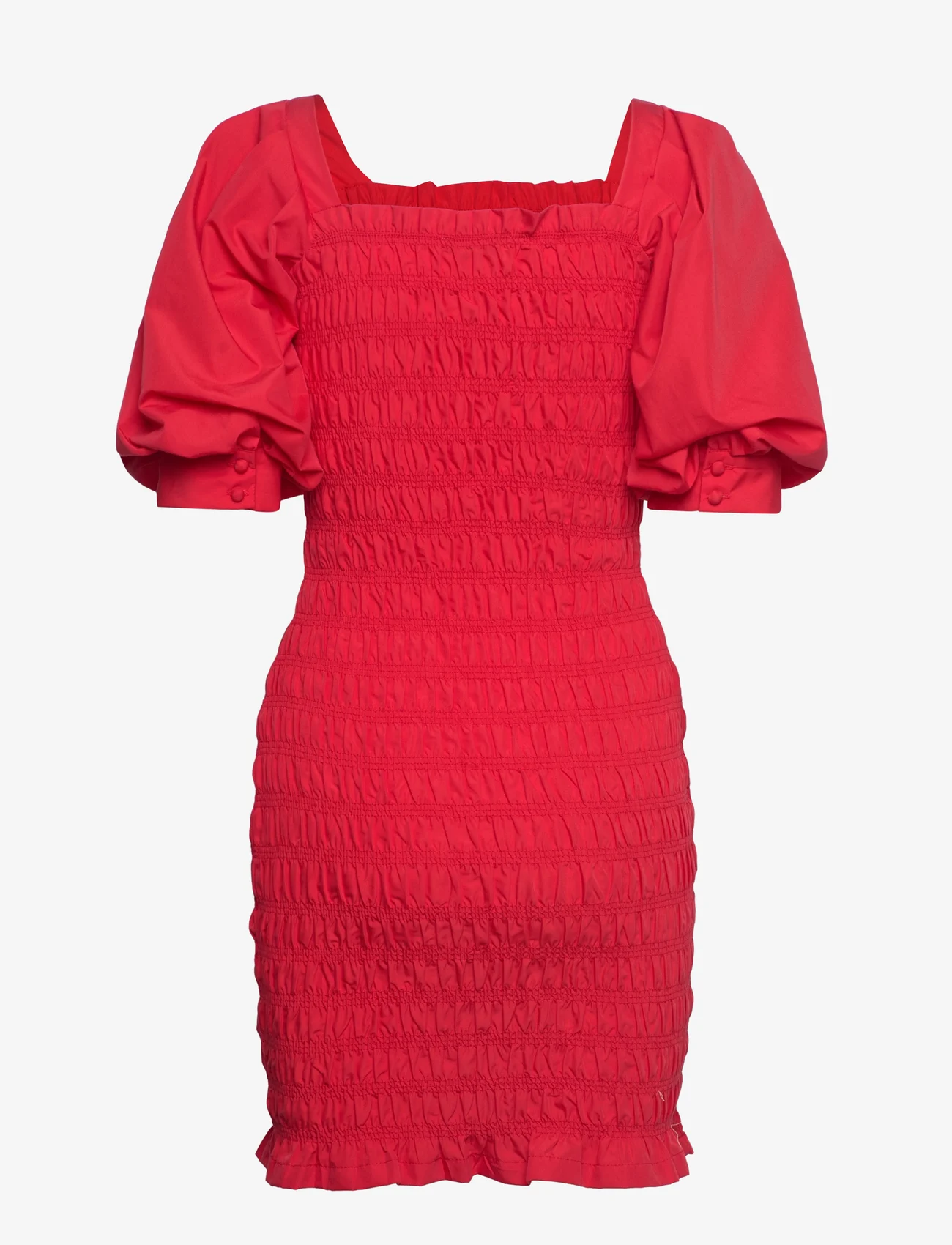 A-View - Rikka plain dress - summer dresses - red - 1