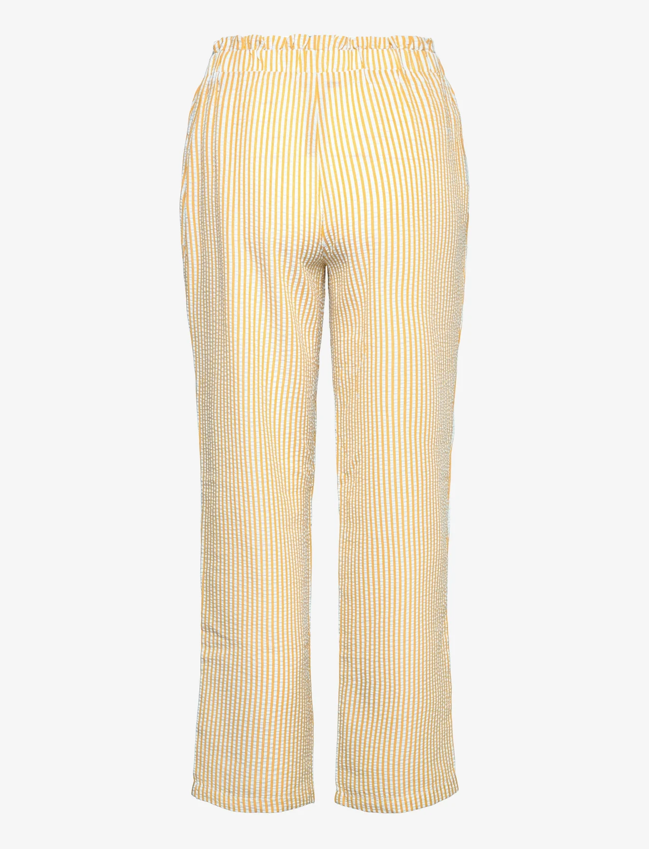 A-View - Salvador pant - straight leg trousers - lavander/yellow - 1