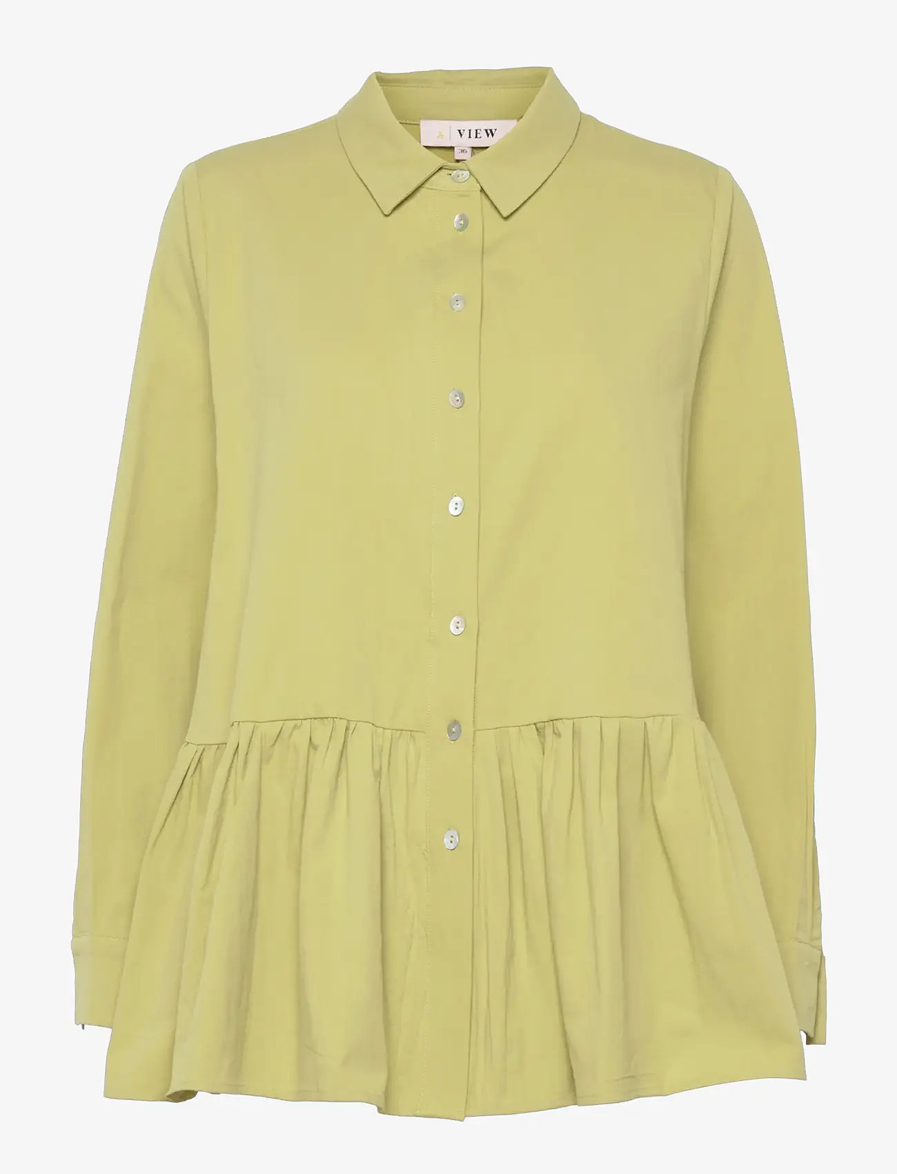 A-View - Kathy shirt - langärmlige hemden - green - 0