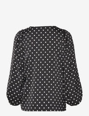 A-View - Anja blouse - langärmlige blusen - black - 1