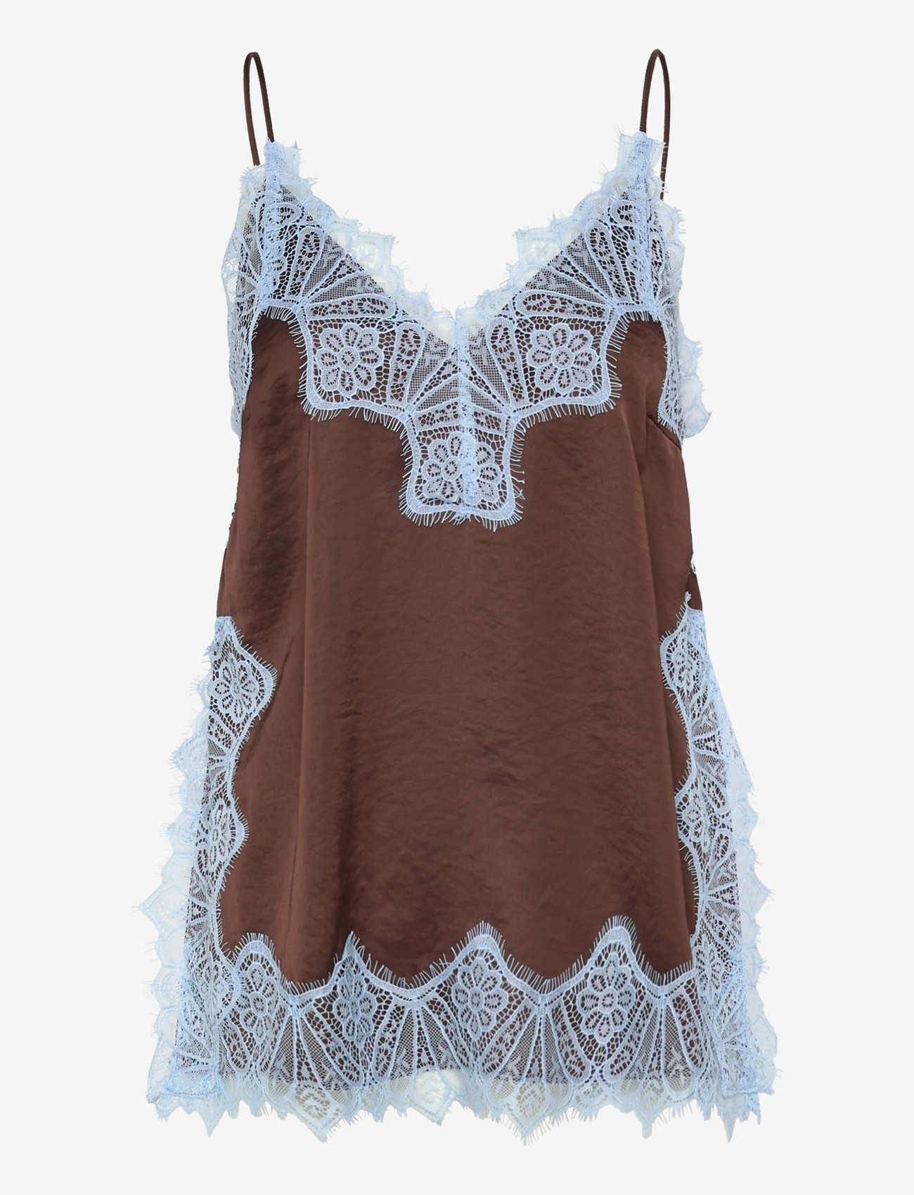 A-View - Sweat Top - alussärgid - brown - 0