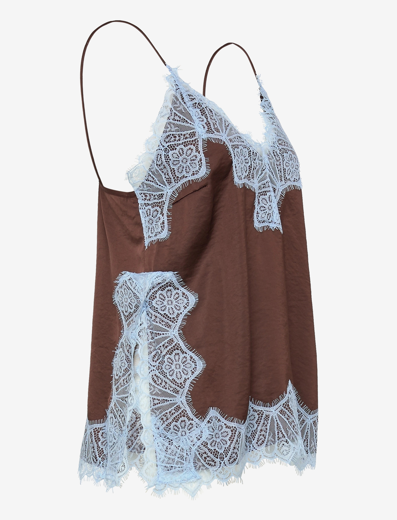 A-View - Sweat Top - alussärgid - brown - 2