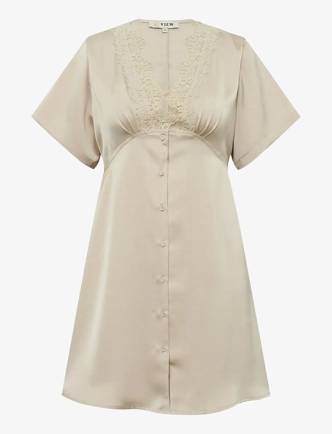 A-View - Sille Dress - short dresses - sand - 1