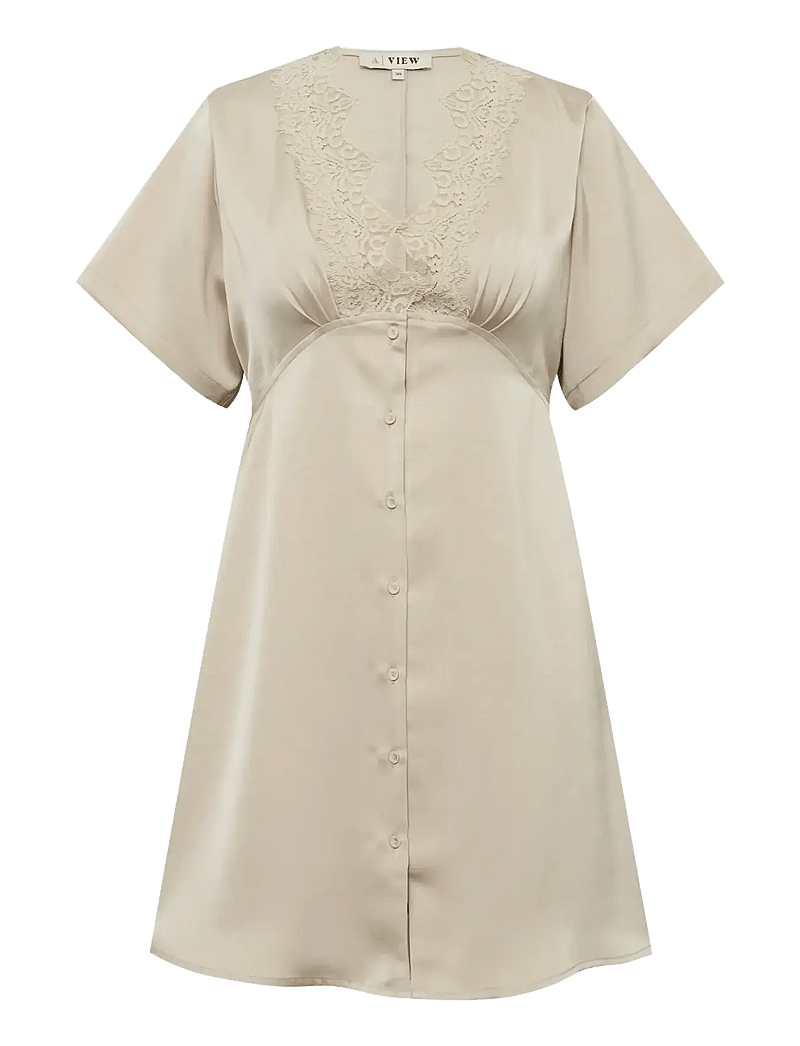 A-View - Sille Dress - short dresses - sand - 1