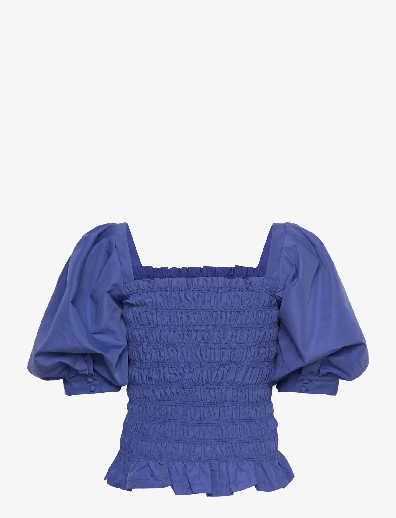 A-View - Rikka top - kurzämlige blusen - medium blue - 1