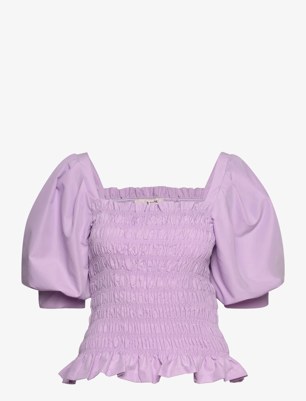 A-View - Rikka top - blouses korte mouwen - purple - 0