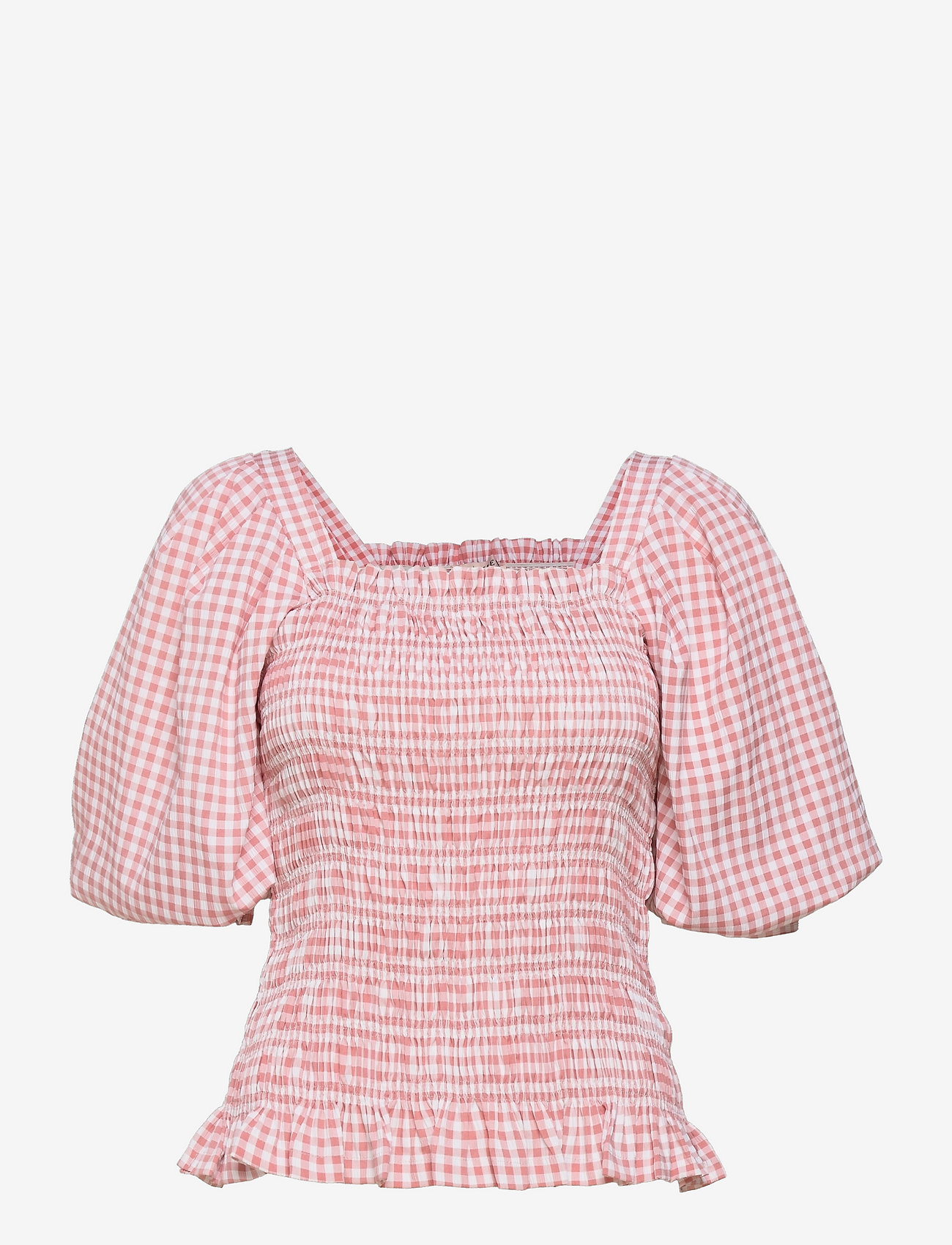 A-View - Rikka Top - blouses korte mouwen - check rose - 0