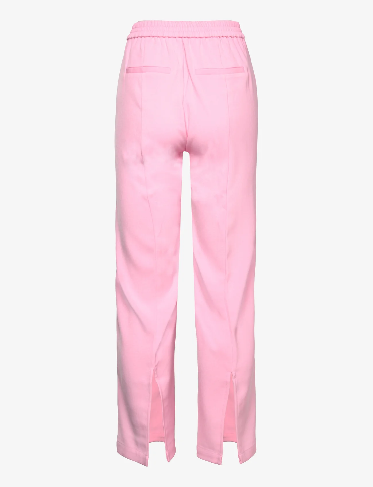A-View - Diana split pants - straight leg trousers - pink - 1