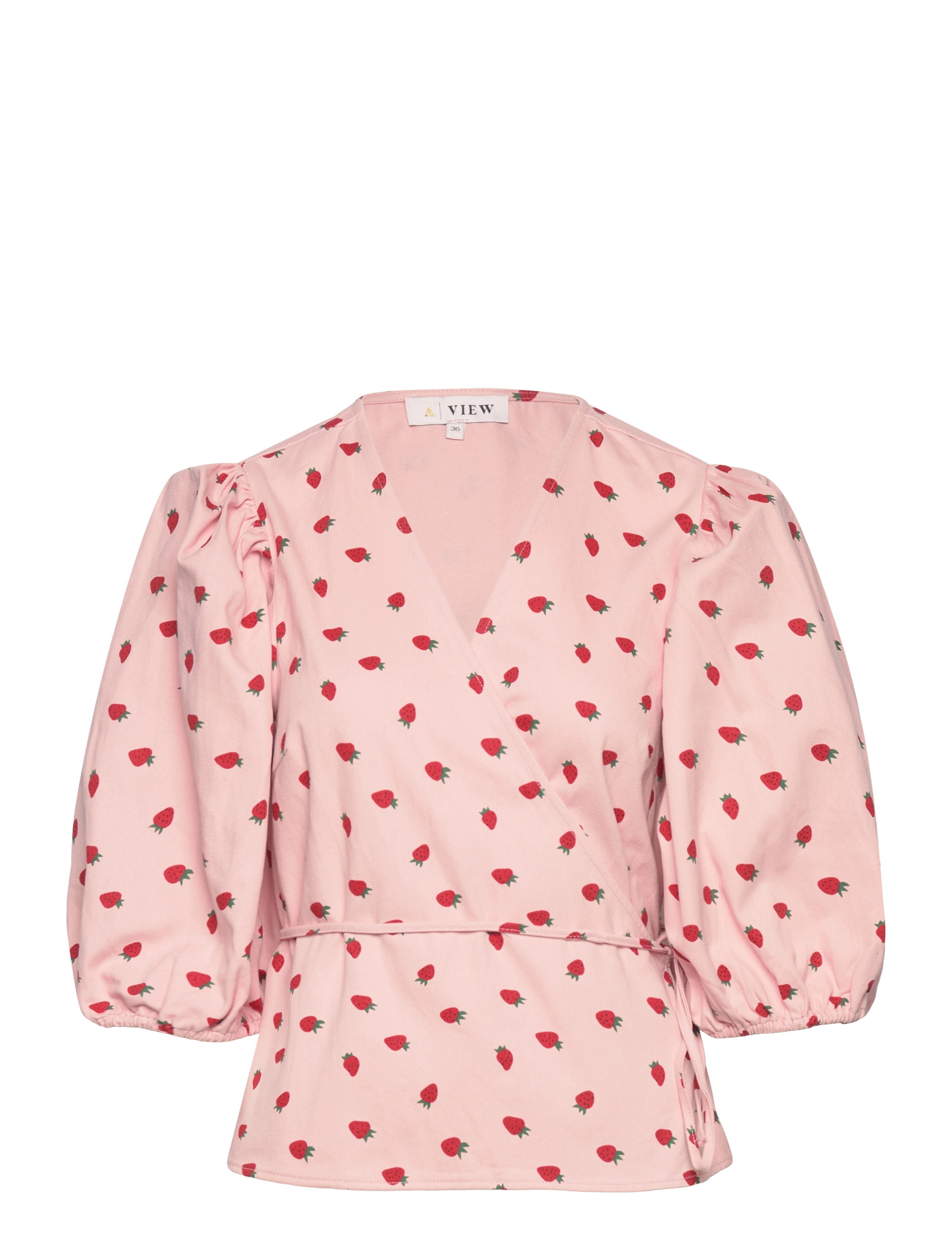 Rebekka wrap blouse - PINK
