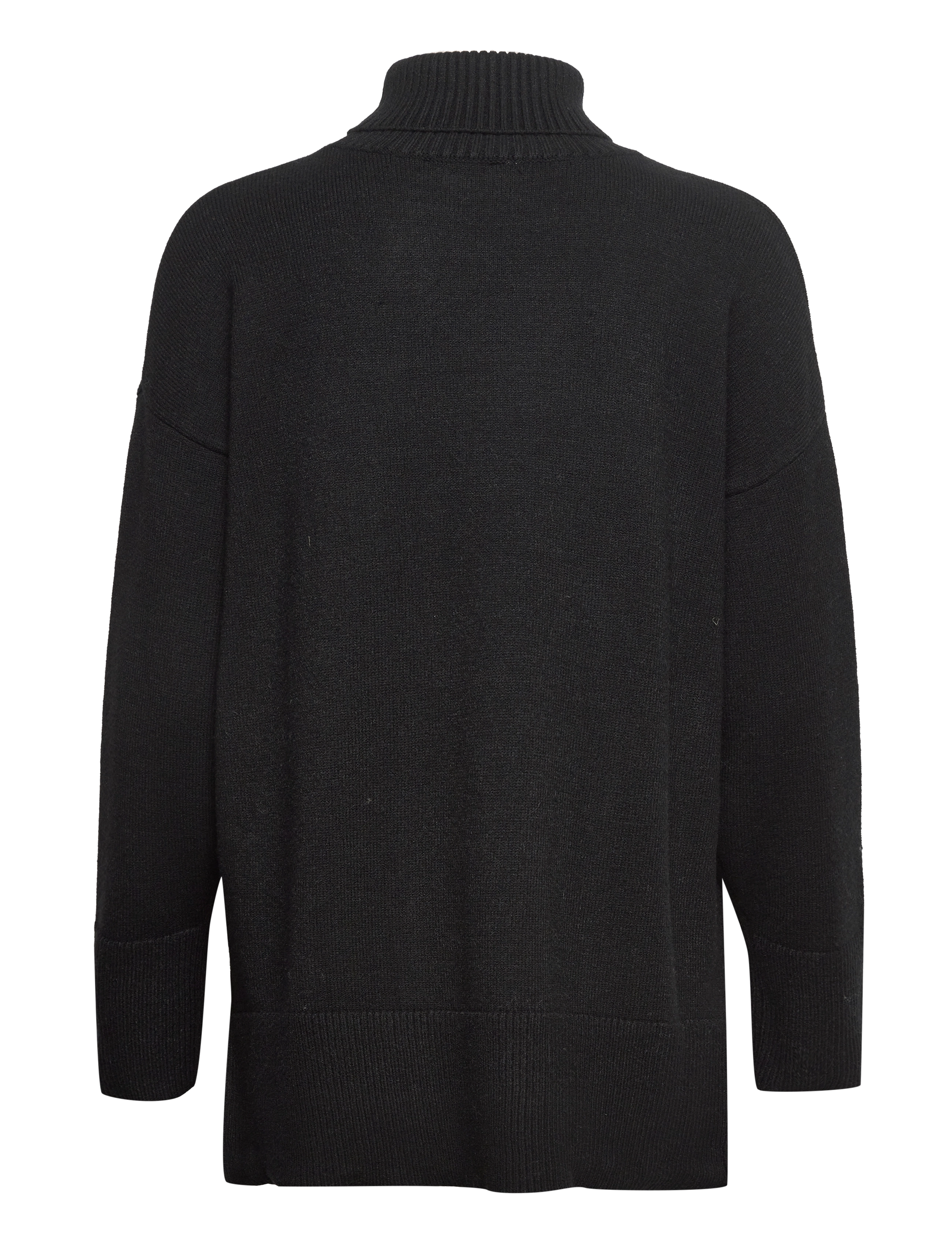 A-View - Bella knit blouse - megztiniai su aukšta apykakle - black - 1