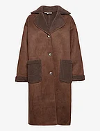 Uria coat - BROWN