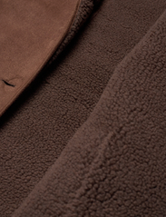 A-View - Uria coat - faux fur - brown - 4