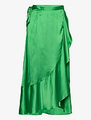 A-View - Camilja skirt - satin skirts - green - 0