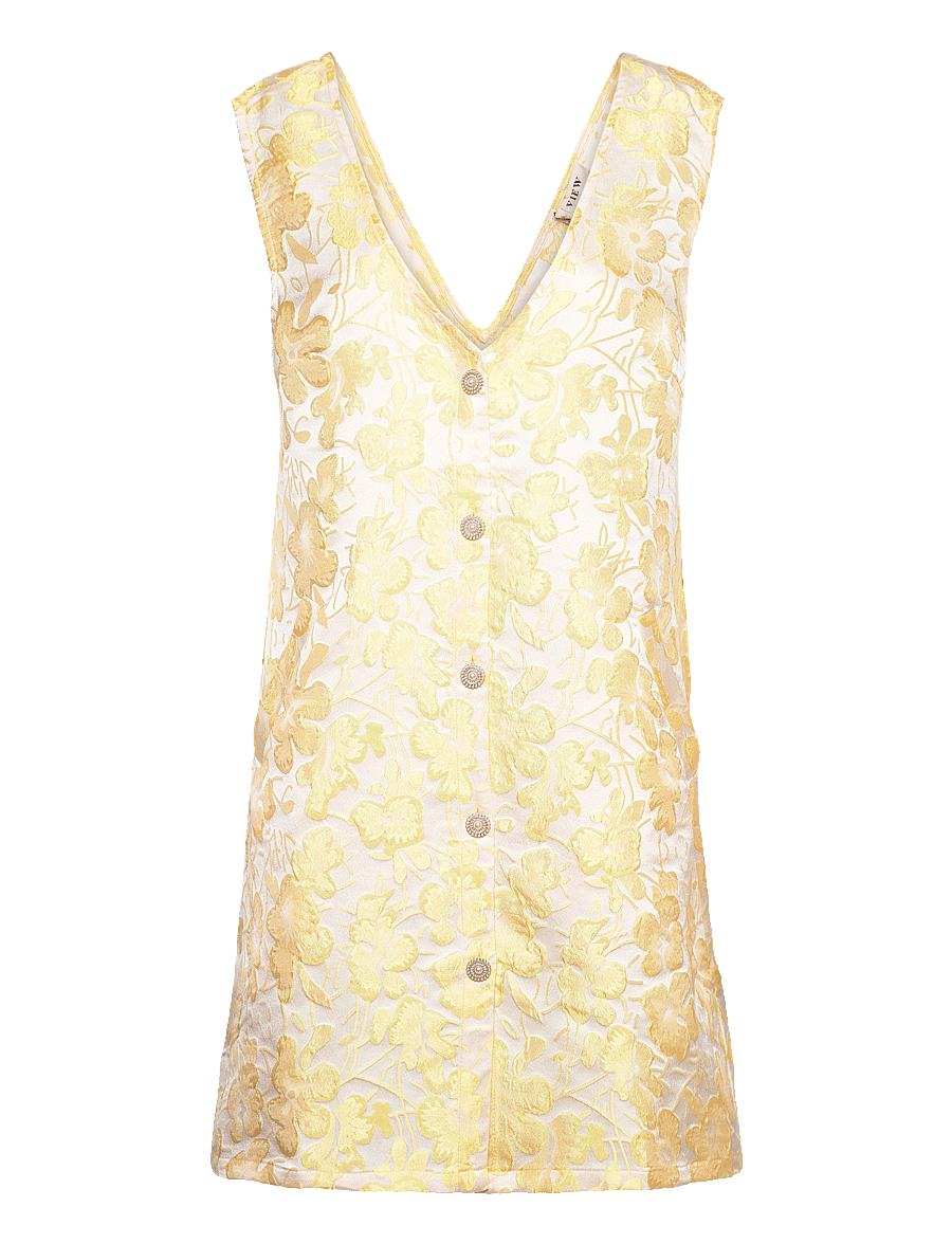 A-View - Cille dress - sommerkleider - yellow - 0