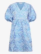 Lotusina dress - BLUE