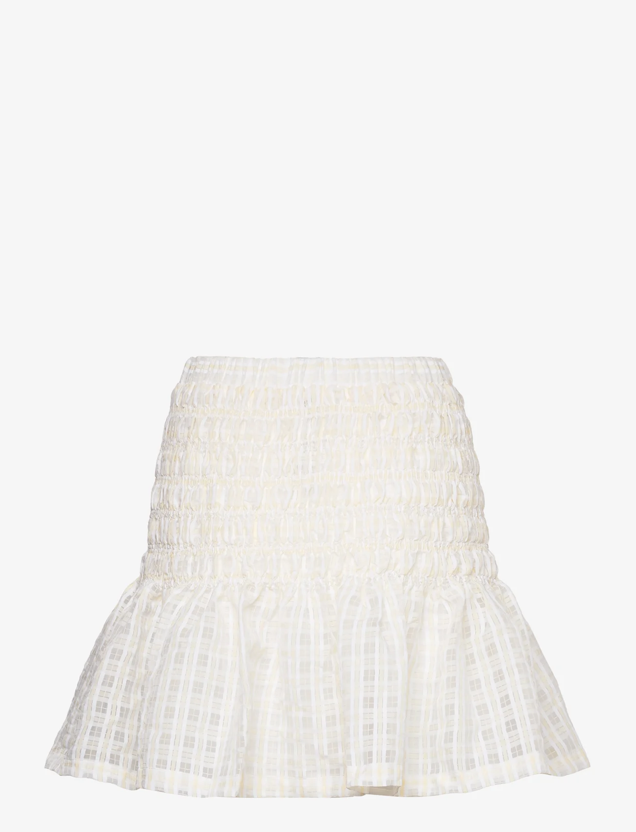 A-View - Crystal skirt - short skirts - pale yellow - 1