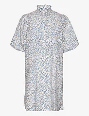 A-View - Tiffany dress in print - shirt dresses - blue - 0