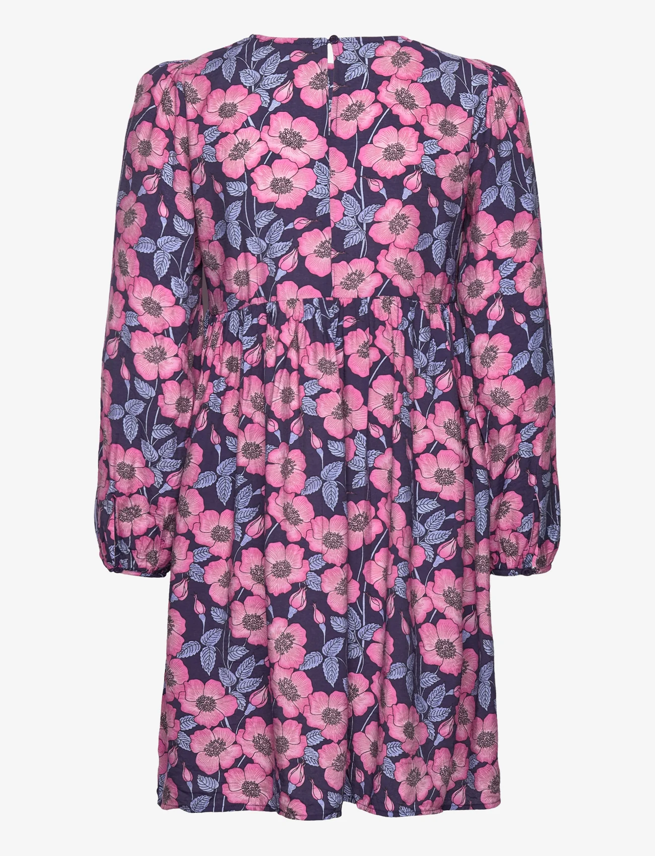 A-View - Dahlia dress - t-skjortekjoler - blue/pink - 1