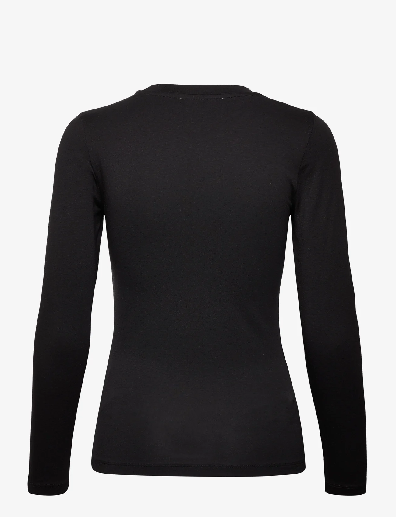 A-View - Stabil top l/s - long-sleeved tops - black - 1