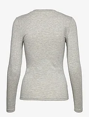 A-View - Stabil top l/s - long-sleeved tops - light grey melange - 1
