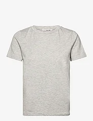 A-View - Stabil top s/s - t-shirts - light grey melange - 0
