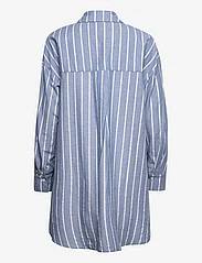 A-View - Fabia shirt - pitkähihaiset paidat - light blue/white stripe - 1