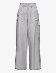 A-View - Leona pants - cargo kelnės - light grey - 0