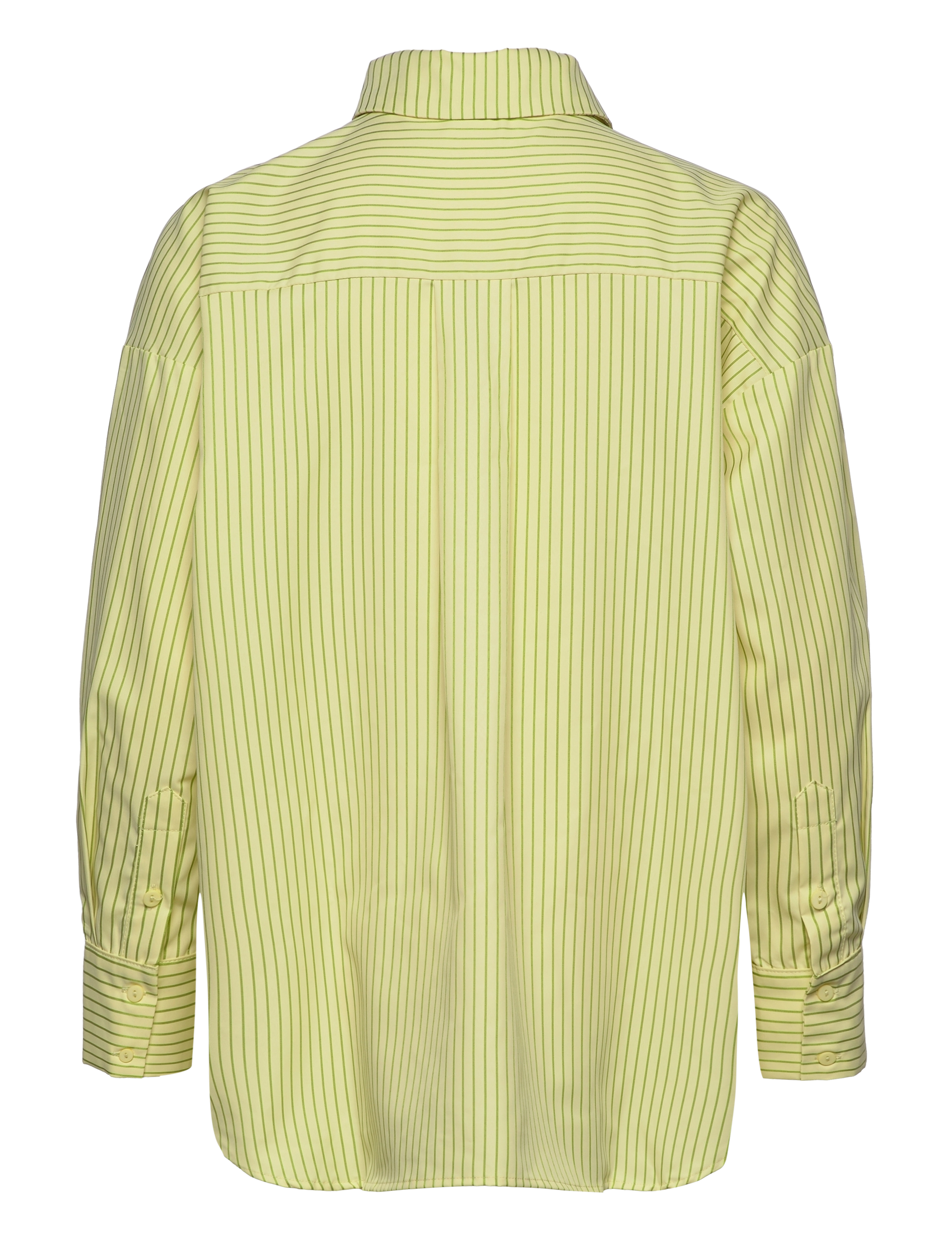 A-View - Sonja stripe shirt - lime - 1