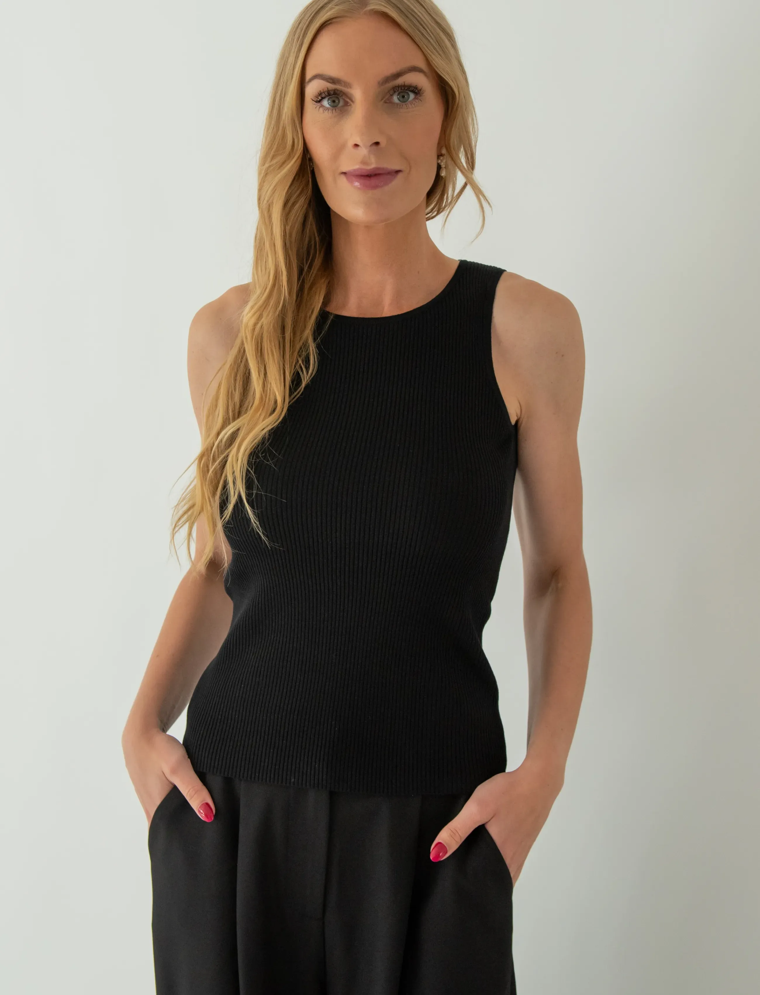 A-View Annali skirt-1 - Kjolar - BLACK / black