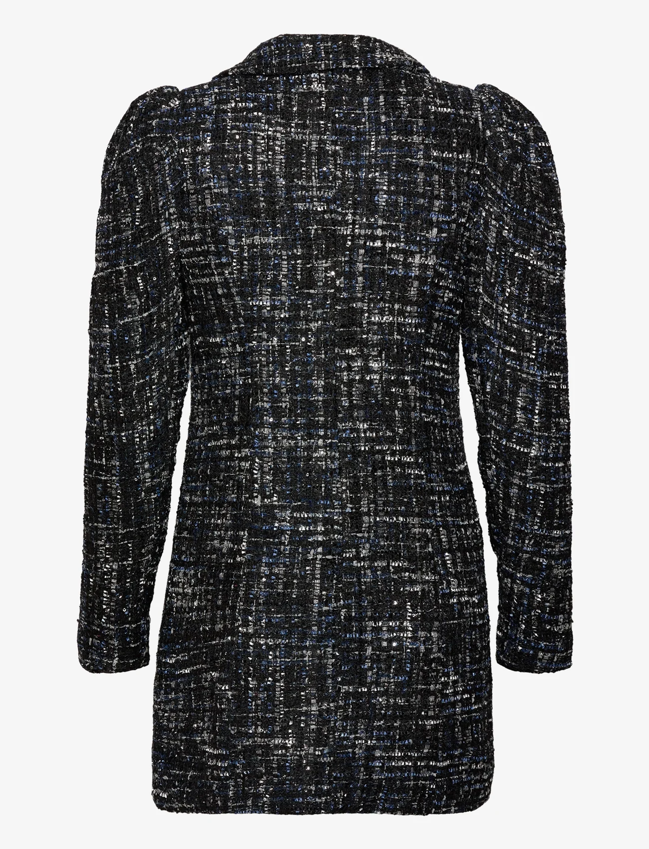 A-View - Carly bouchle blazer - feestelijke kleding voor outlet-prijzen - black/blue - 1