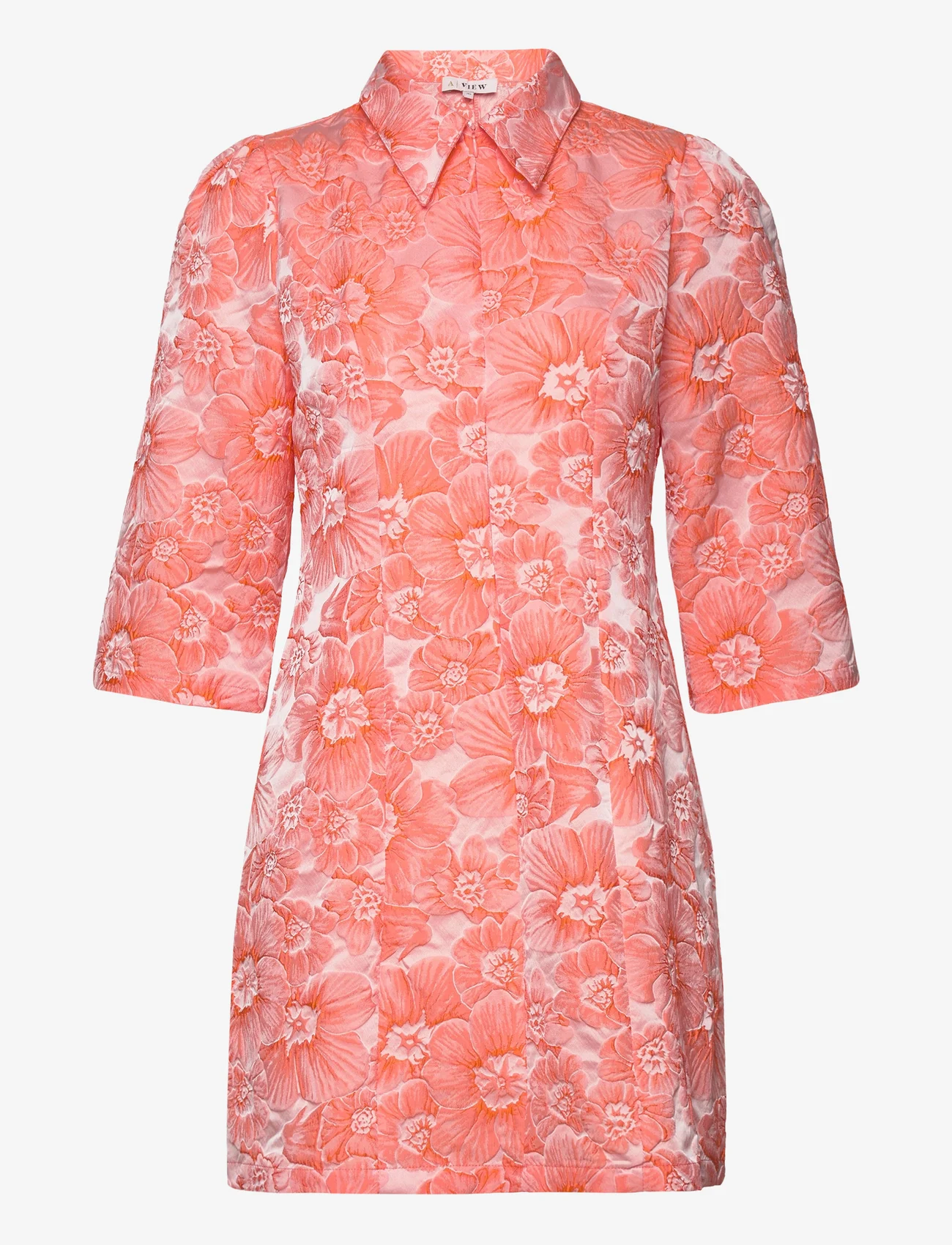 A-View - Stinne dress - feestelijke kleding voor outlet-prijzen - coral orange - 0