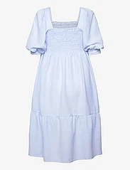 A-View - Cheri stripe dress - festkläder till outletpriser - blue/white - 1