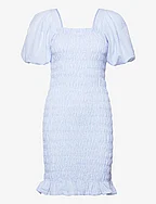 Rikko stripe dress - LIGHT BLUE