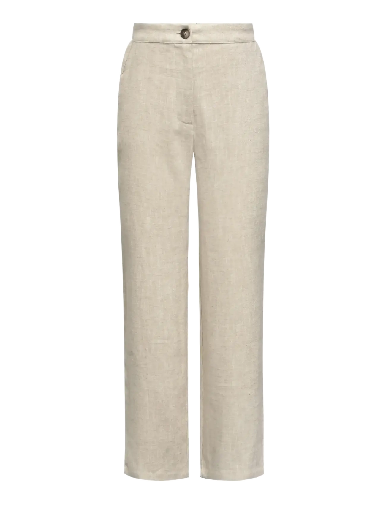 A-View Annali linen pant - Bukser - LIGHT SAND / beige