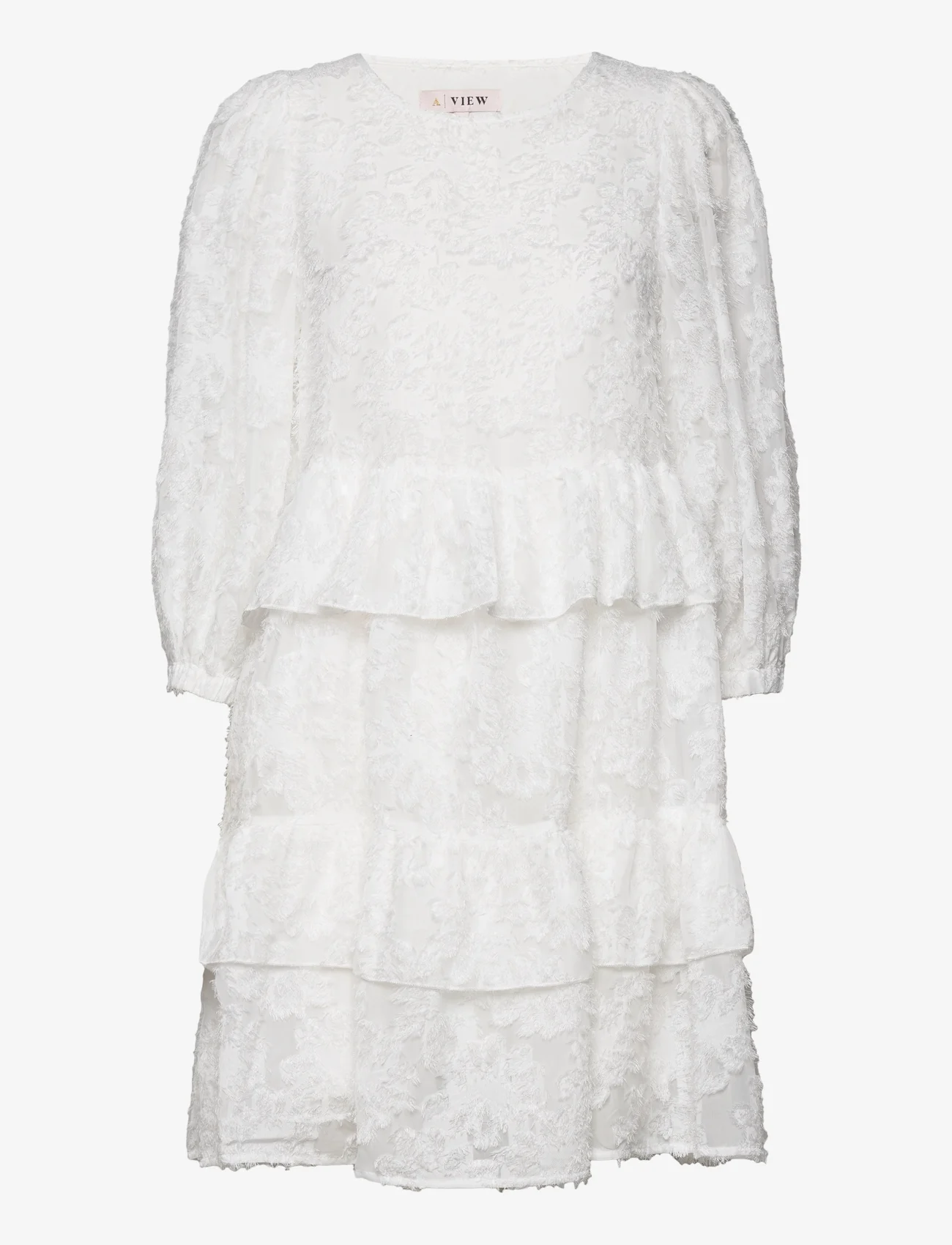 A-View - Feana new dress - nėriniuotos suknelės - white - 0