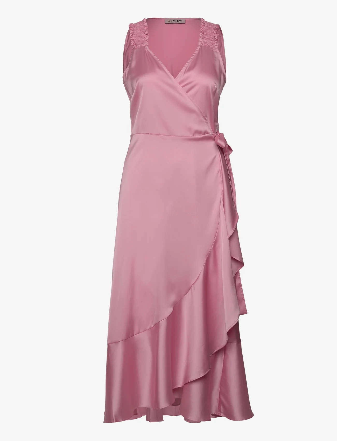 A-View - Camilji sleeveless dress - wrap dresses - rose - 0