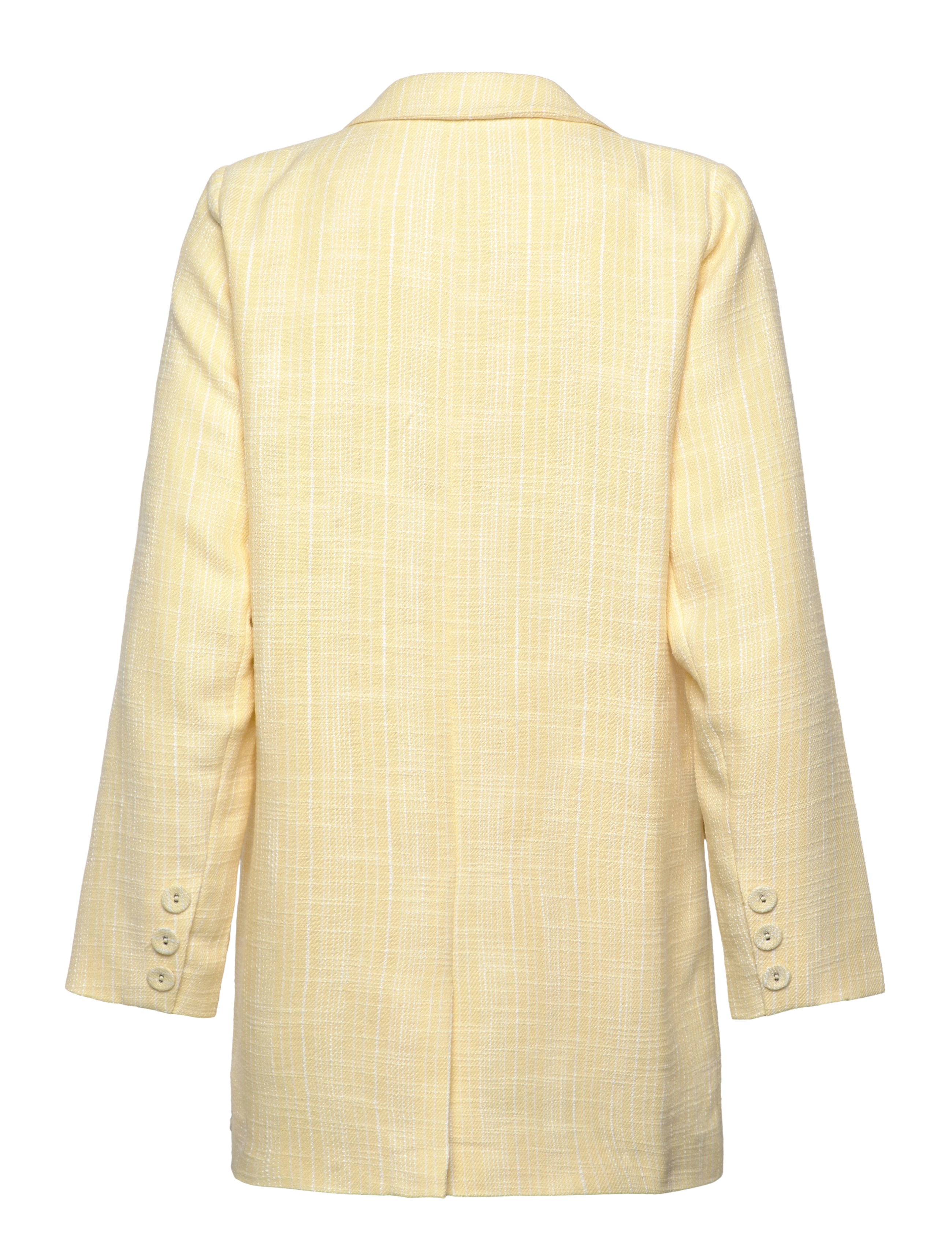 A-View - Annali bouchle blazer - pale yellow - 1