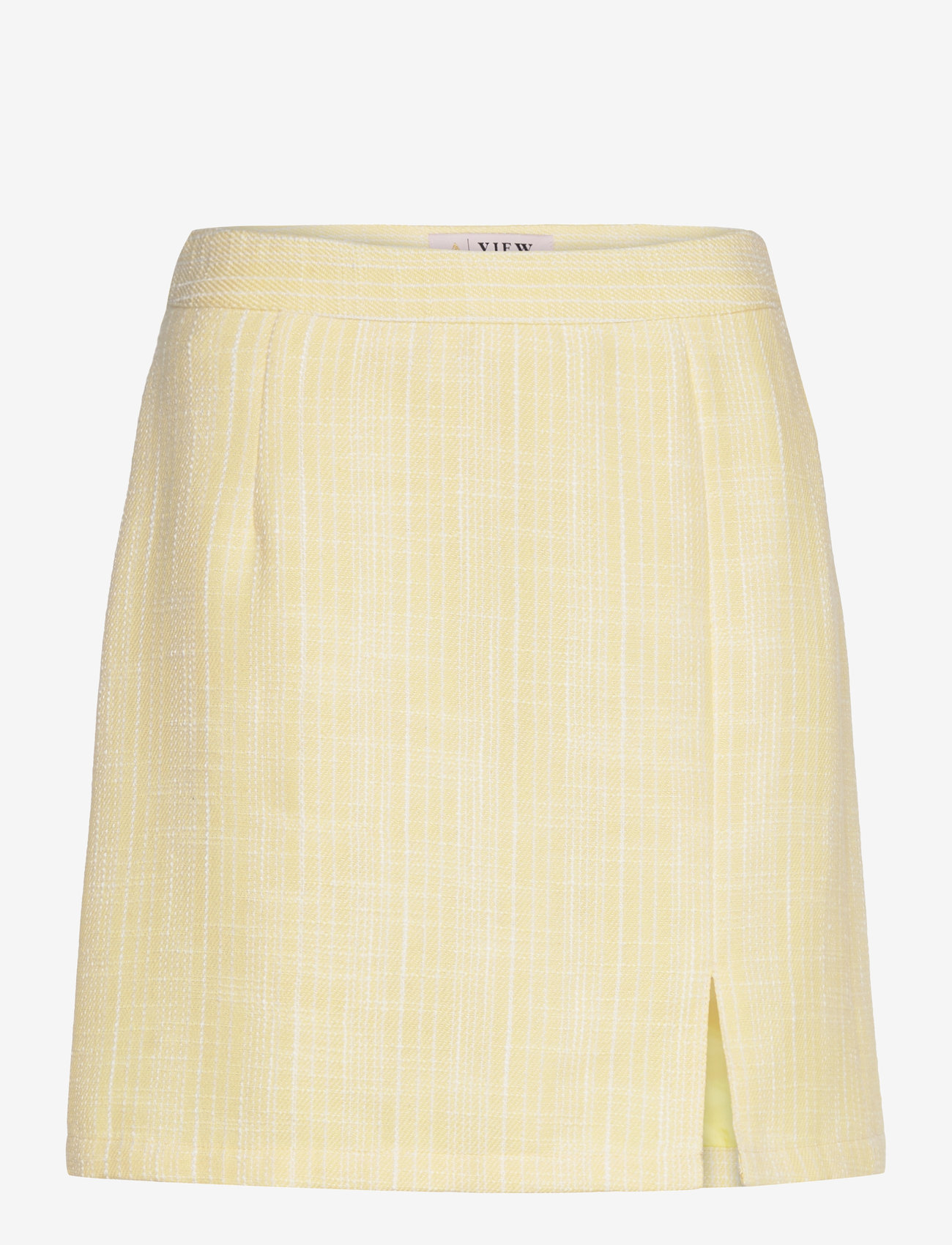A-View - Annali bouchle skirt - pale yellow - 0